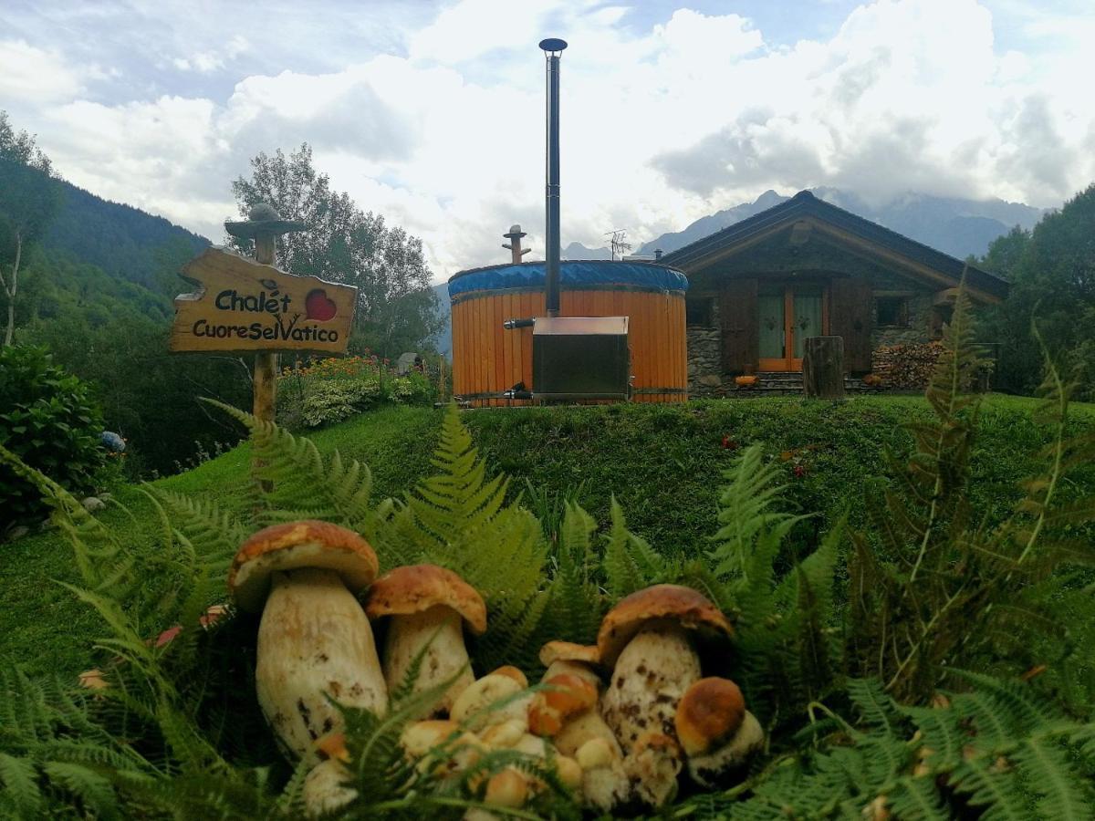 Chalet Cuore Selvatico Monno エクステリア 写真