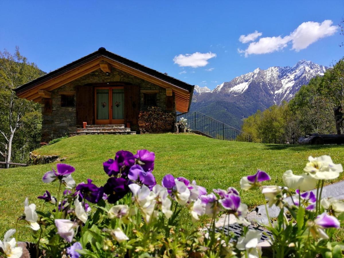 Chalet Cuore Selvatico Monno エクステリア 写真